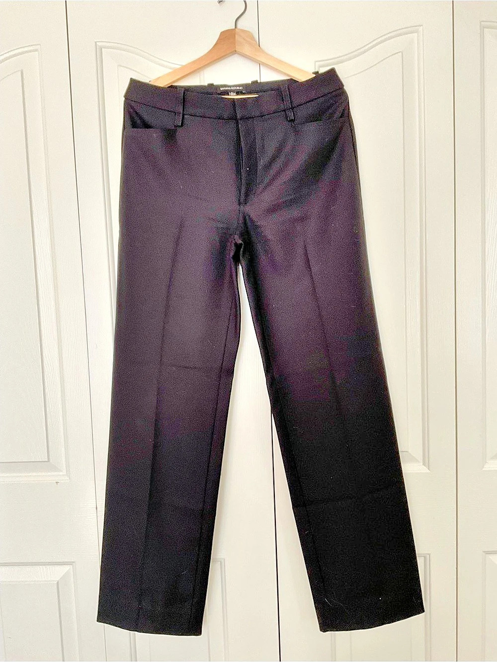 Banana Republic Dress Pants Size 8L Black